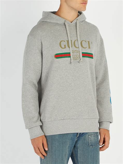 gucci dragon hood ssense|Gucci: Grey Dragon Hoodie .